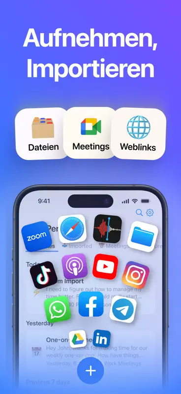 Sprache zu Text – VoicePen AI screenshot 2 of 10
