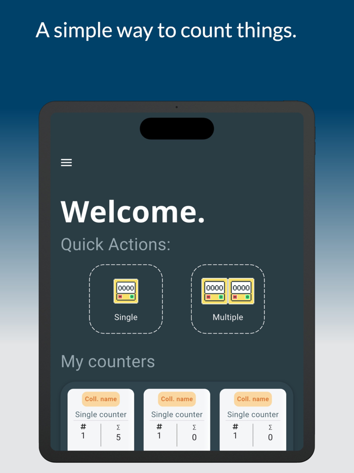 Kazoeru tally counter