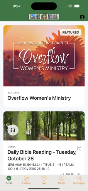 Rockwood First Baptist screenshot 1