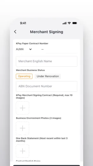 KPAY CRM screenshot 3