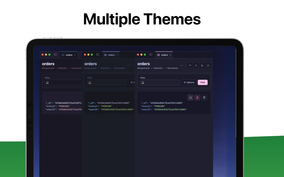 #3. Mongon | MongoDB Client (macOS) Podle: Enes Genc