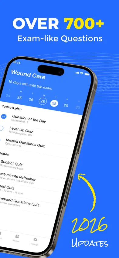 WCC Exam: Wound Care Prep 2026 screenshot 2
