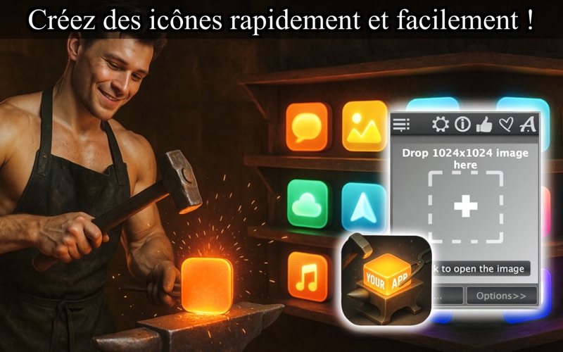 Screenshot #1 pour Quick Icons