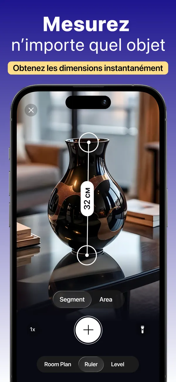 Screenshot #2 pour AR Ruler – LiDAR Measure