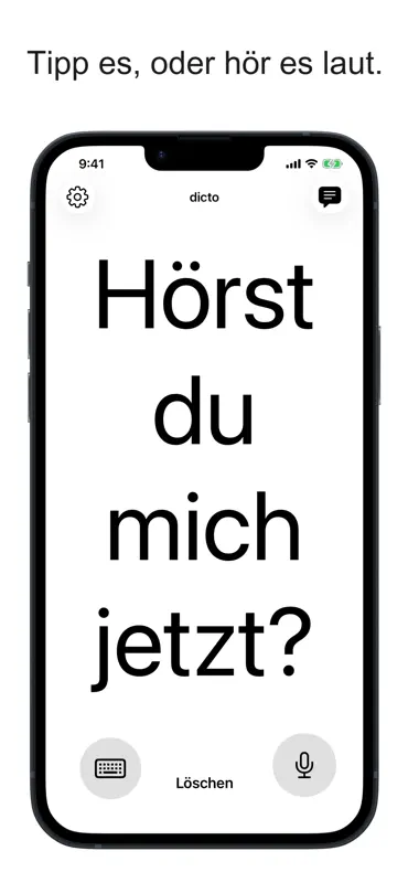 dicto: sprachanzeige screenshot 5 of 6