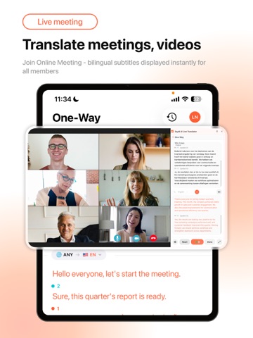 Saydi: AI Real Time Translator iPad screenshot