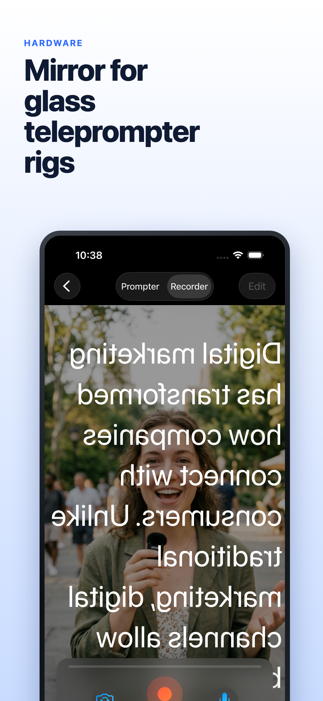 Teleprompter For Video Record screenshot 3