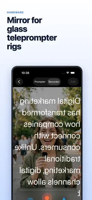 Teleprompter For Video Record screenshot 3