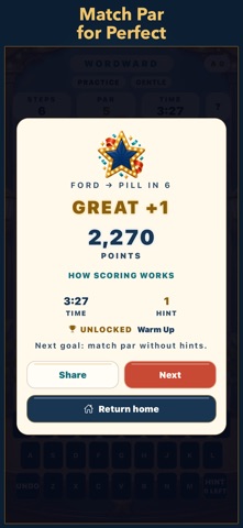 Wordward: Daily Ladder screenshot 3