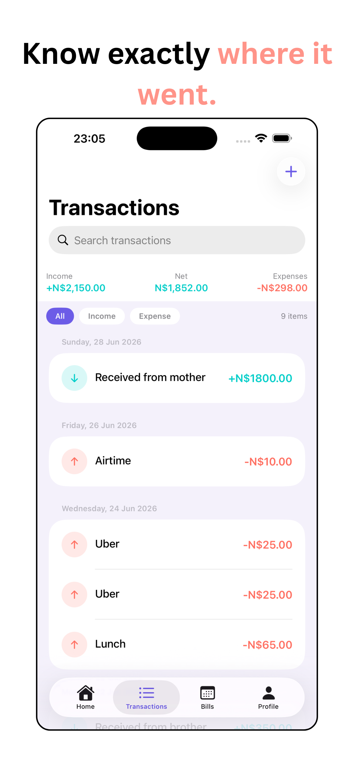Imali: Budget App screenshot 3