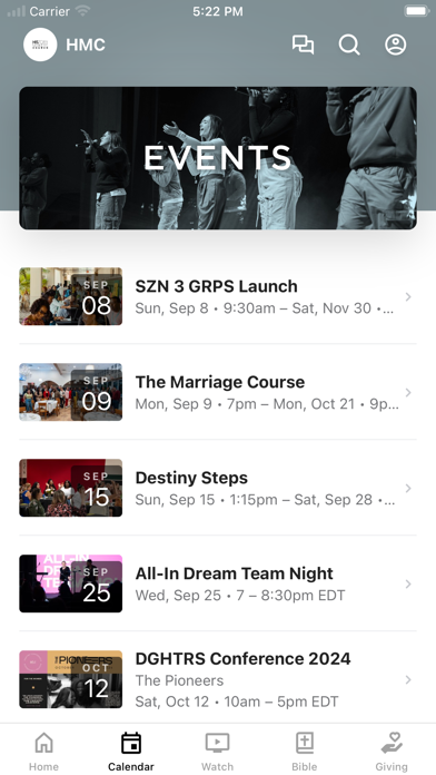 History Makers Church Screenshot