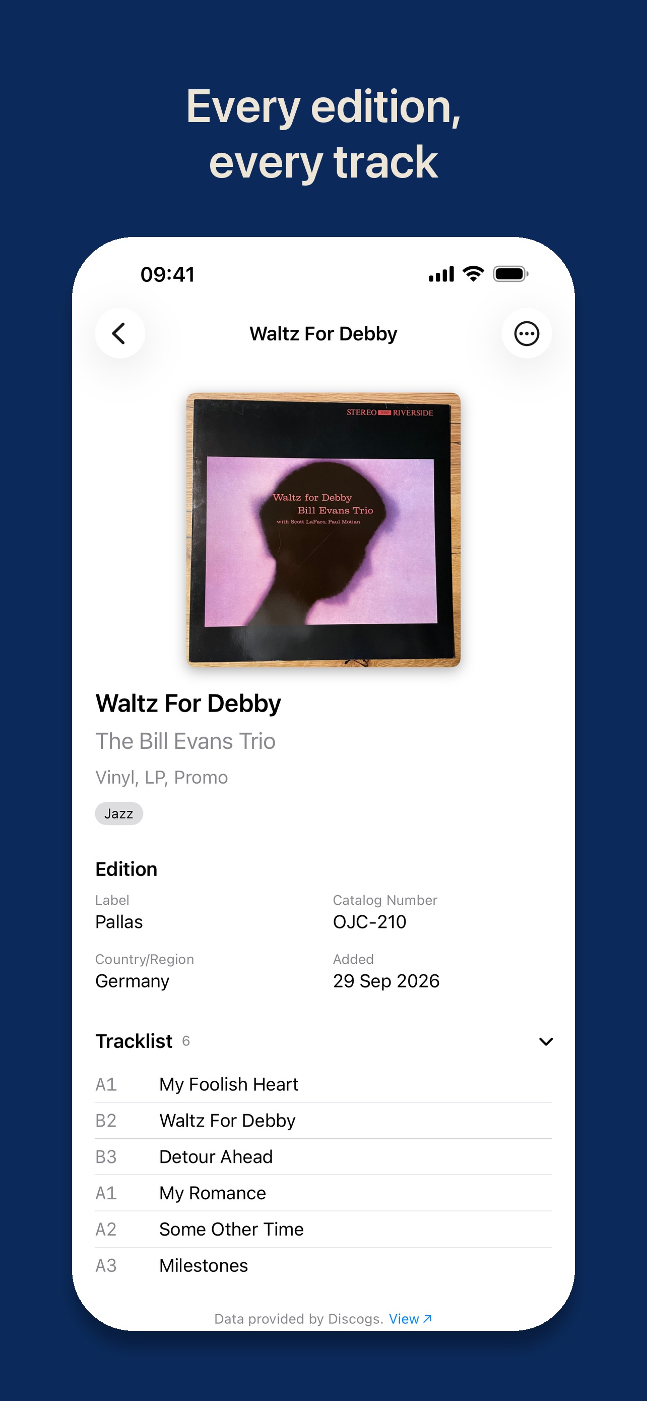 Screenshot 2 of Catalogista: Record Collection