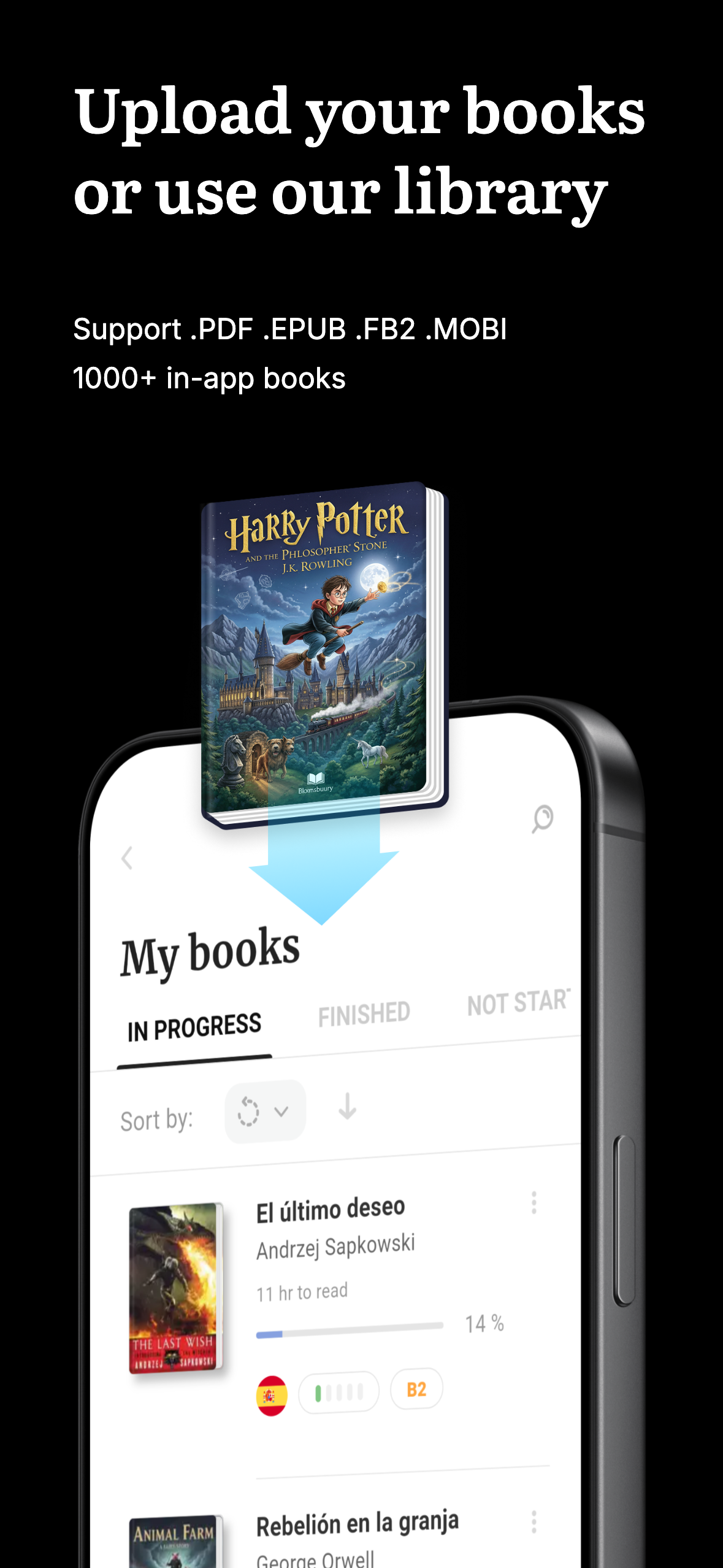 Linga: Read & Learn Languages screenshot 3