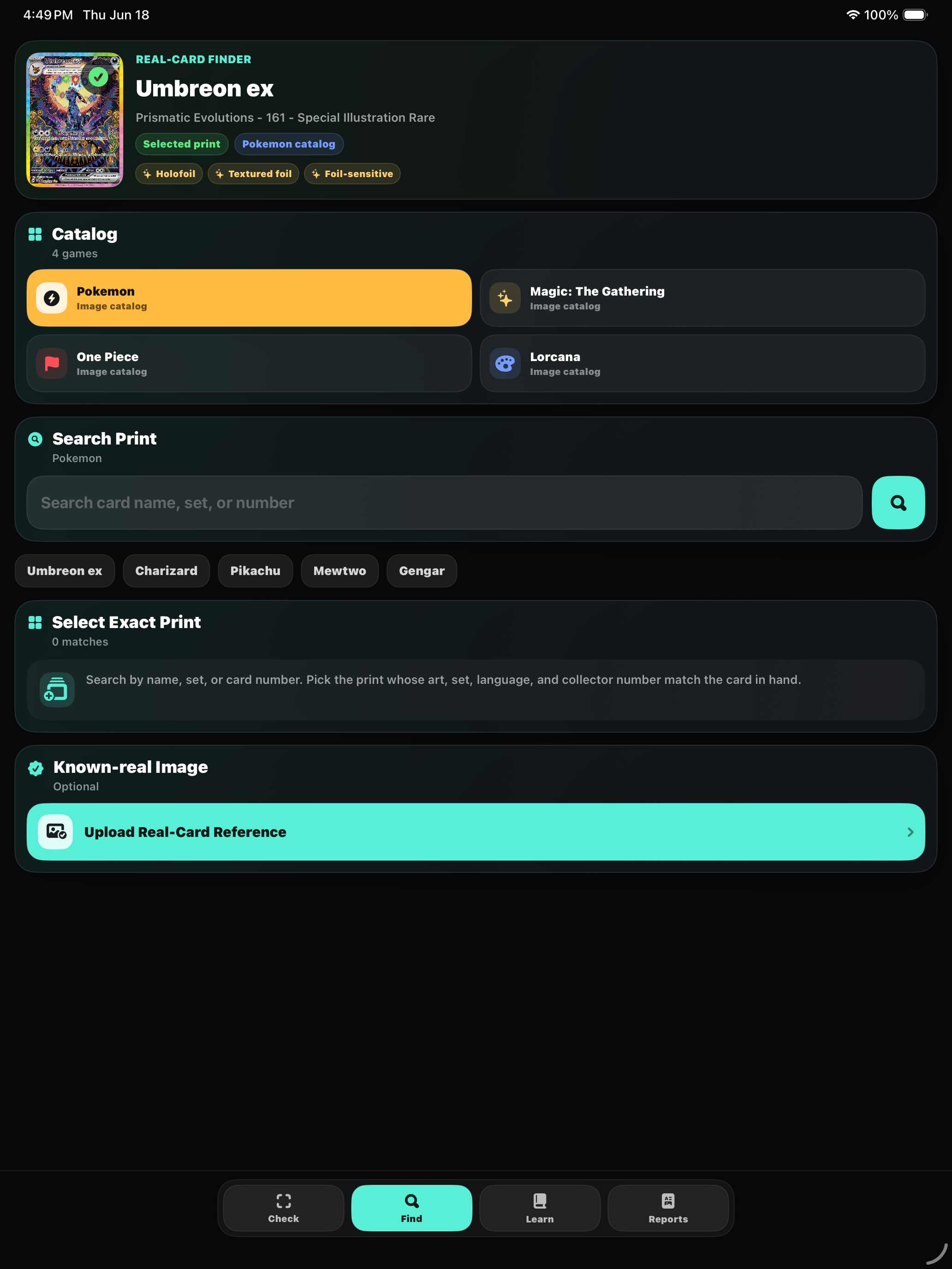 TCG Fake Card Checker screenshot 13