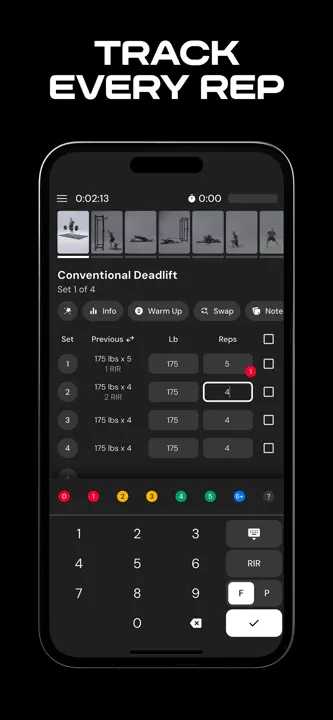 MacroFactor Workouts : capture d’écran 3 sur 9