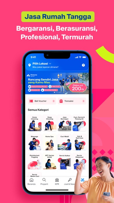 Pinhome: Properti, KPR & Jasa iPhone screenshot 6 - Lifestyle app