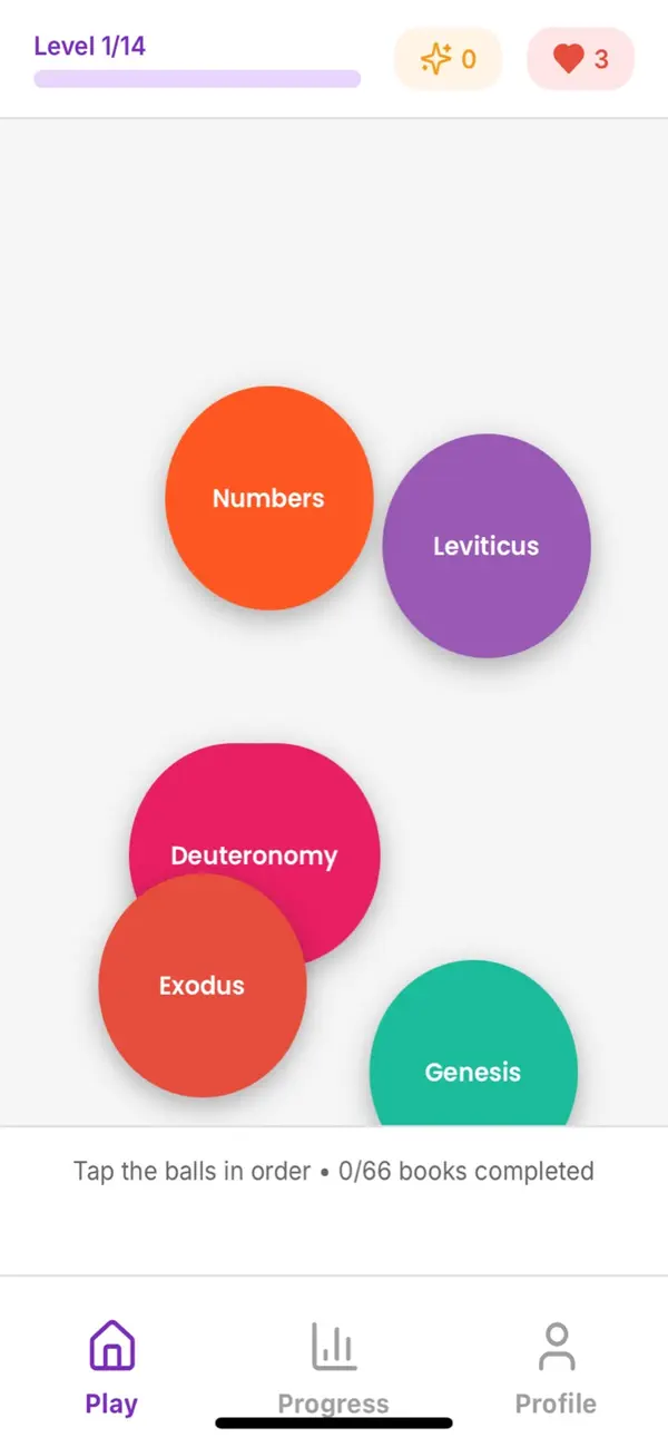 Screenshot #2 pour Bible Books In Order