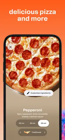 Dodo Pizza Delivery App Store screenshot 1