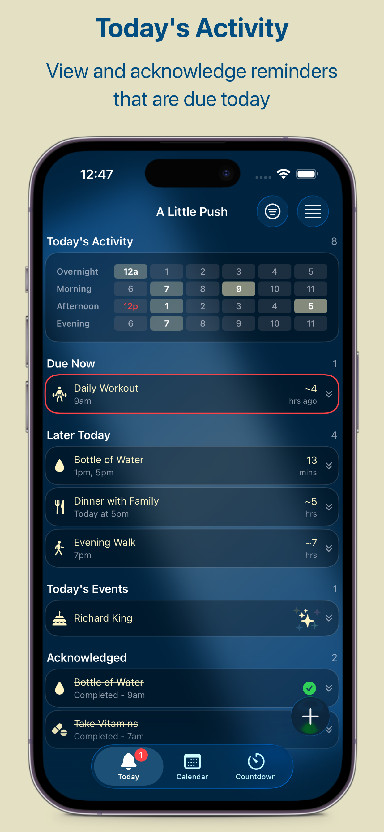 Reminders - A Little Push screenshot 3