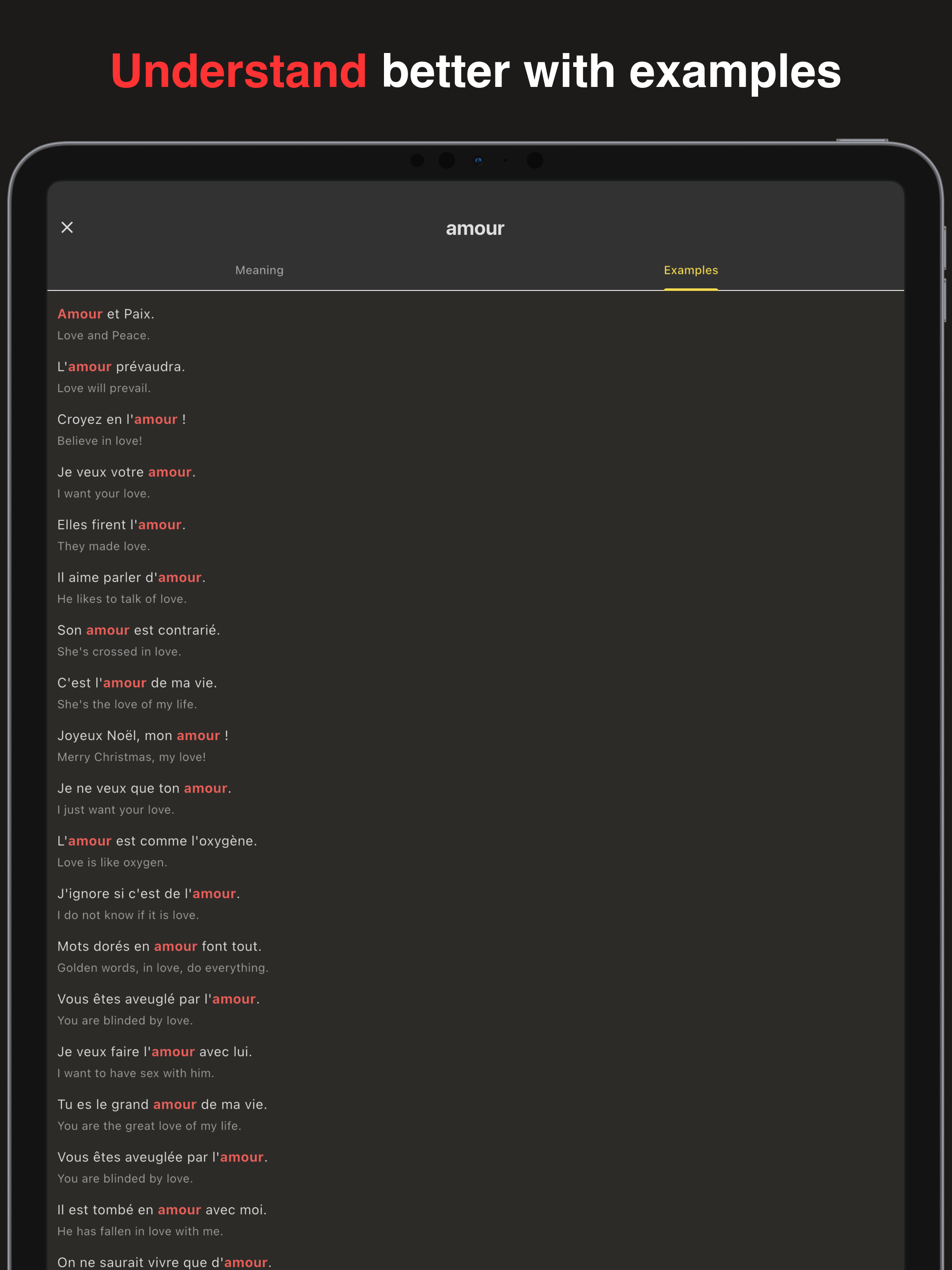 Belge: BE French Dictionary