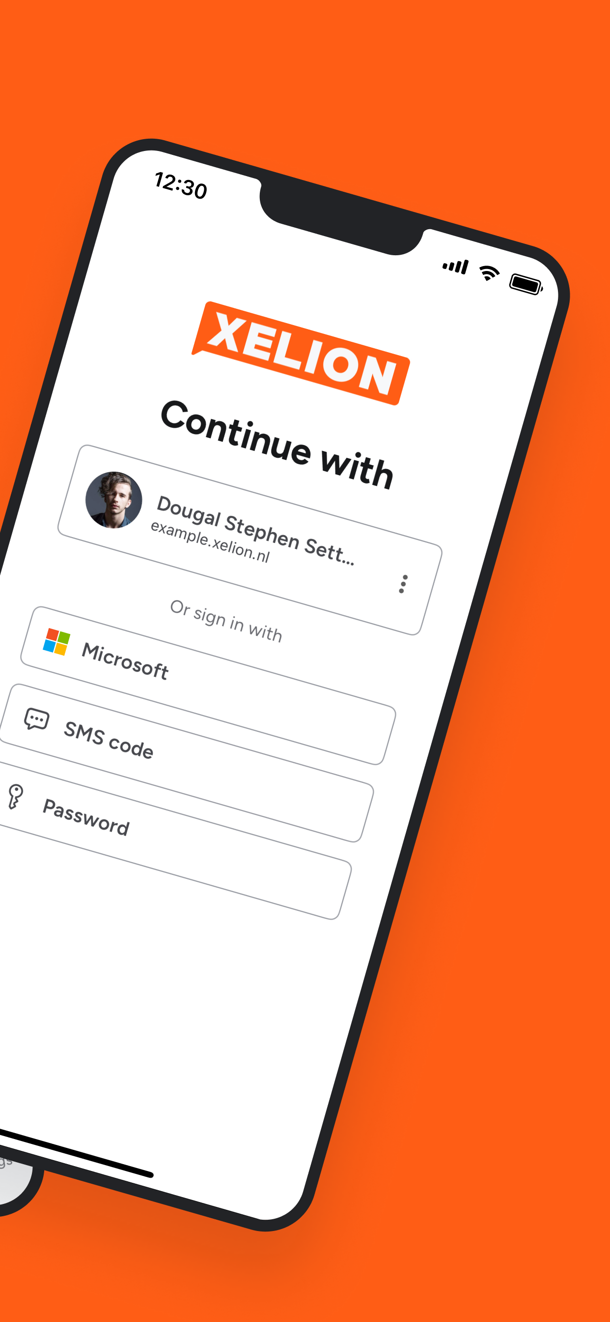 Xelion screenshot 2