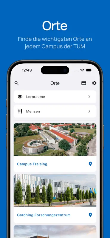 TUM Campus App screenshot 5 of 6