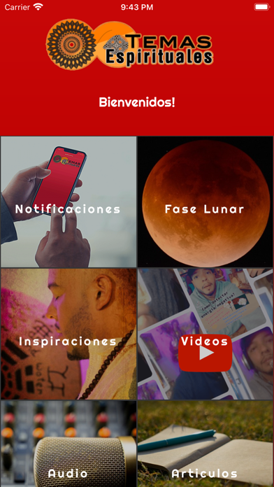 Temas Espirituales Screenshot
