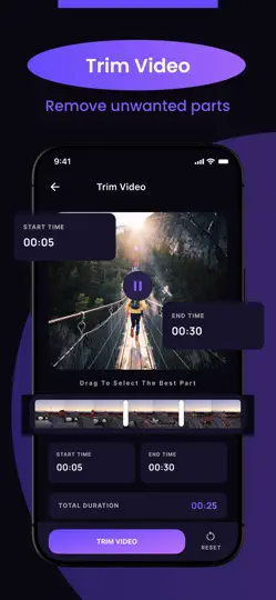 Capture d'écran de Smart Cleanup & Video Editor sur iPhone 4