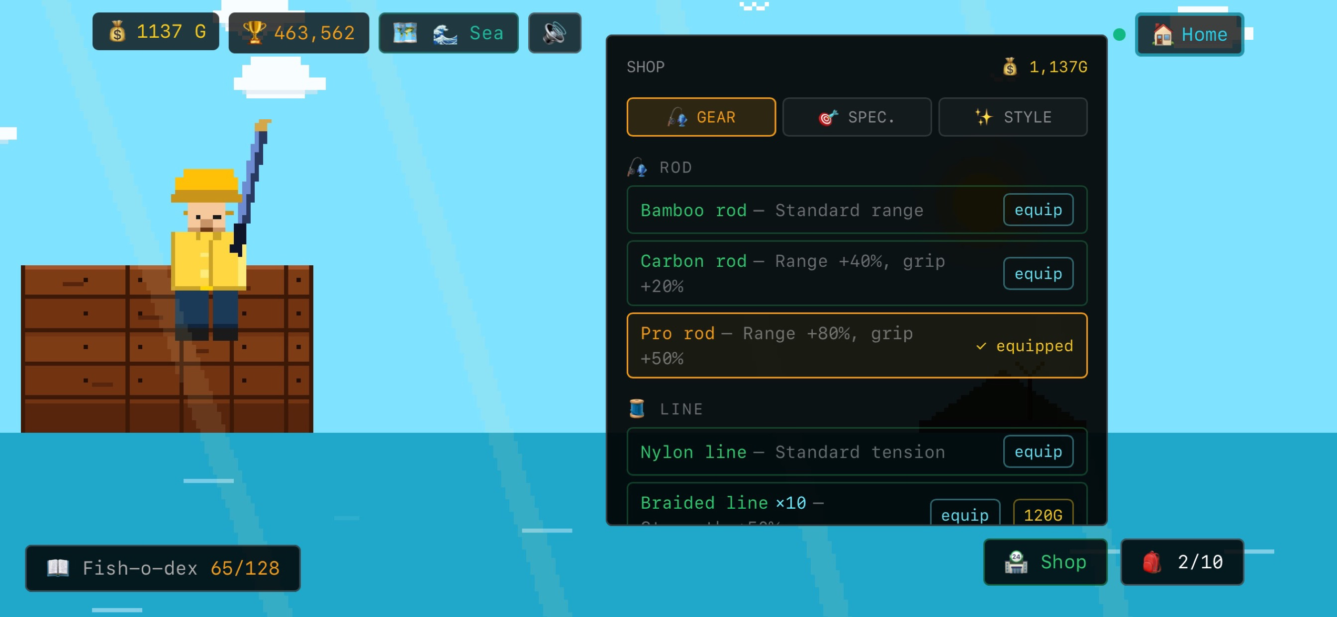 Fishfish retro screenshot 9