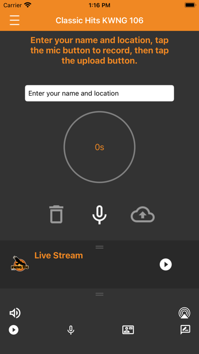 KWNG 106 Screenshot