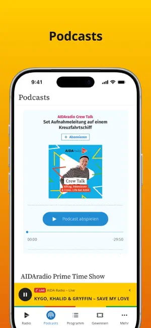 AIDA Radio screenshot 2