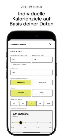 SagEss: Kalorien Zähler screenshot
