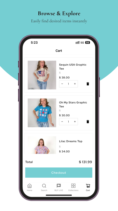 Shop KaraMarie Boutique Screenshot