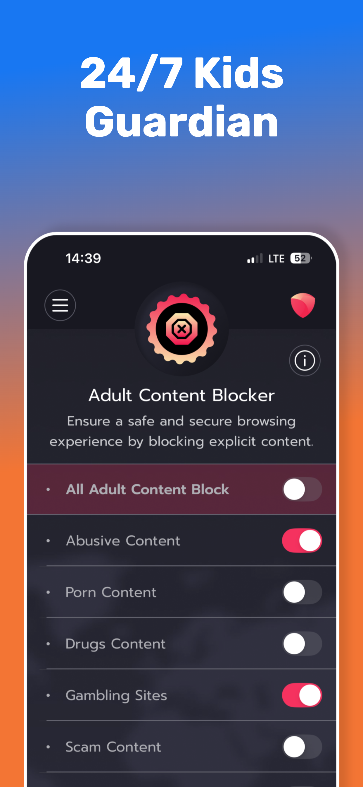 GuardX: Adblock & Secure Proxy screenshot 6