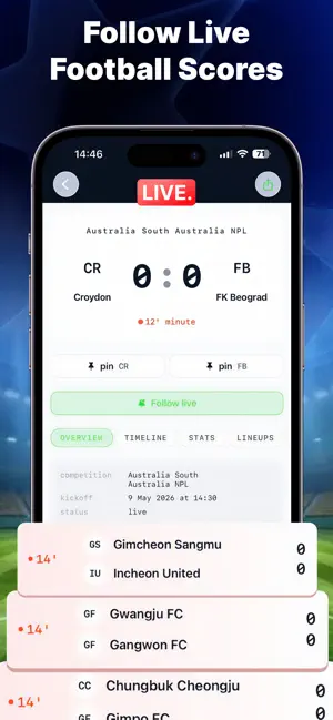 Pulse Score iPhone screenshot 3