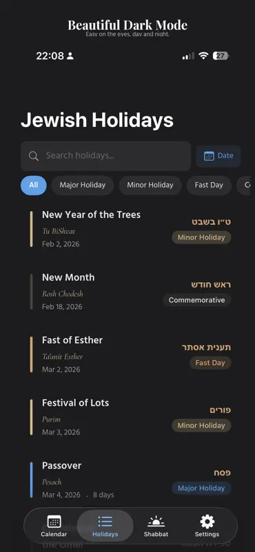 JewishHolidays screenshot 9 of 10
