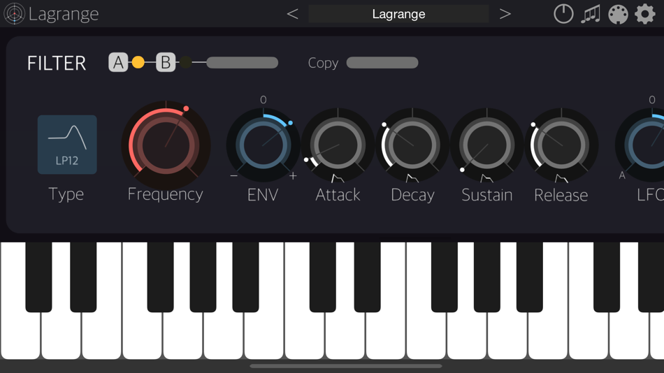 #5. Lagrange - AUv3 Plug-in Synth (iOS) Podle: iceWorks, Inc.