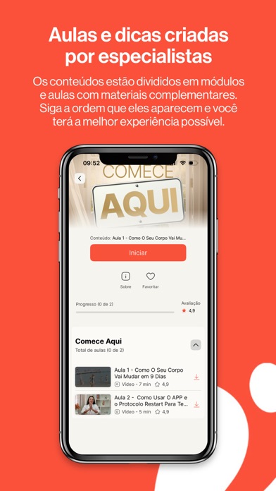 Screenshot #2 pour Meu Restart - Vida Saudável