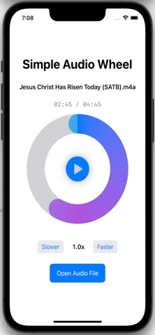 Simple Audio Wheel screenshot