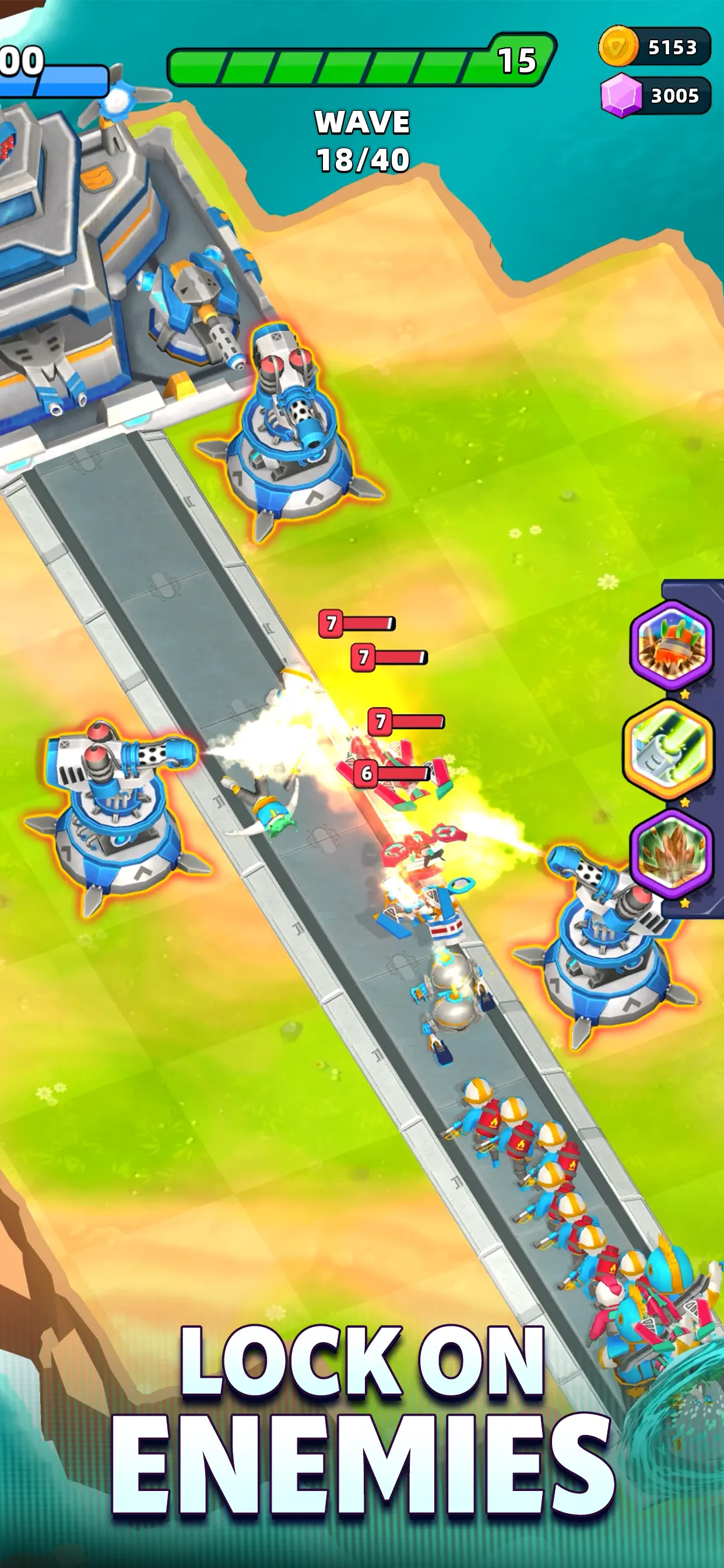 Raid Rush: Tower Defense TD screenshot 4