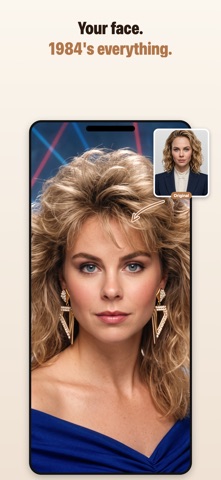 Studio 80s: AI Retro Yearbook iPhone screenshot