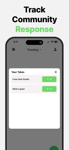 Hot Takes - Real Opinions iPhone screenshot