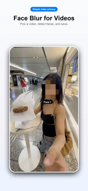 Face Blur Video: Auto Tracking screenshot 1