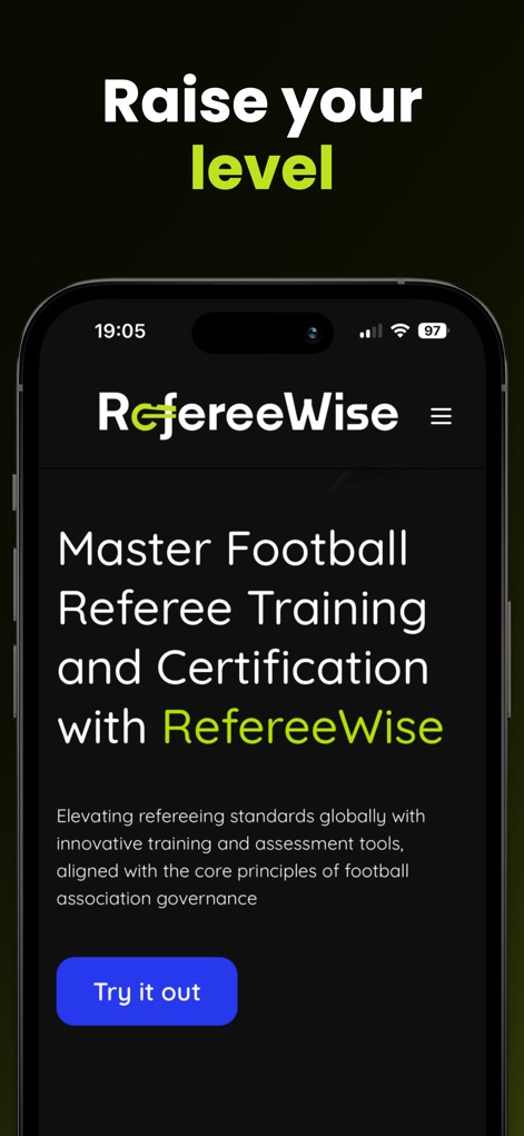 RefereeWise - Referee Tests - Sports App | MWM