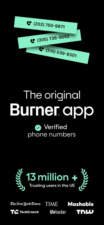 Burnerのスクリーンショット（1/7）