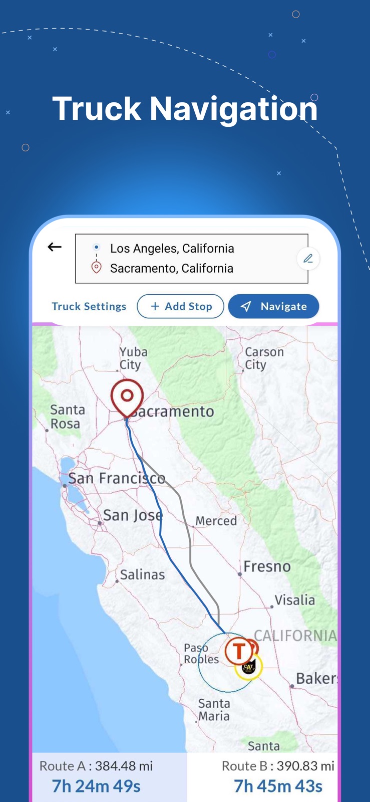 FreightPro.ai (aka TruckBook) iphone screenshot 1