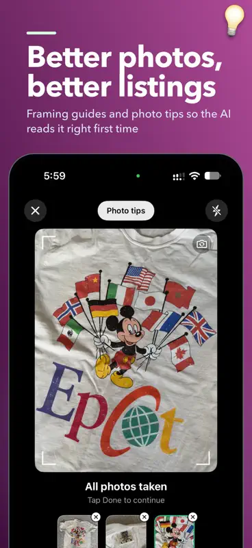 PreLoved AI: Vinted Listings screenshot 8 of 8