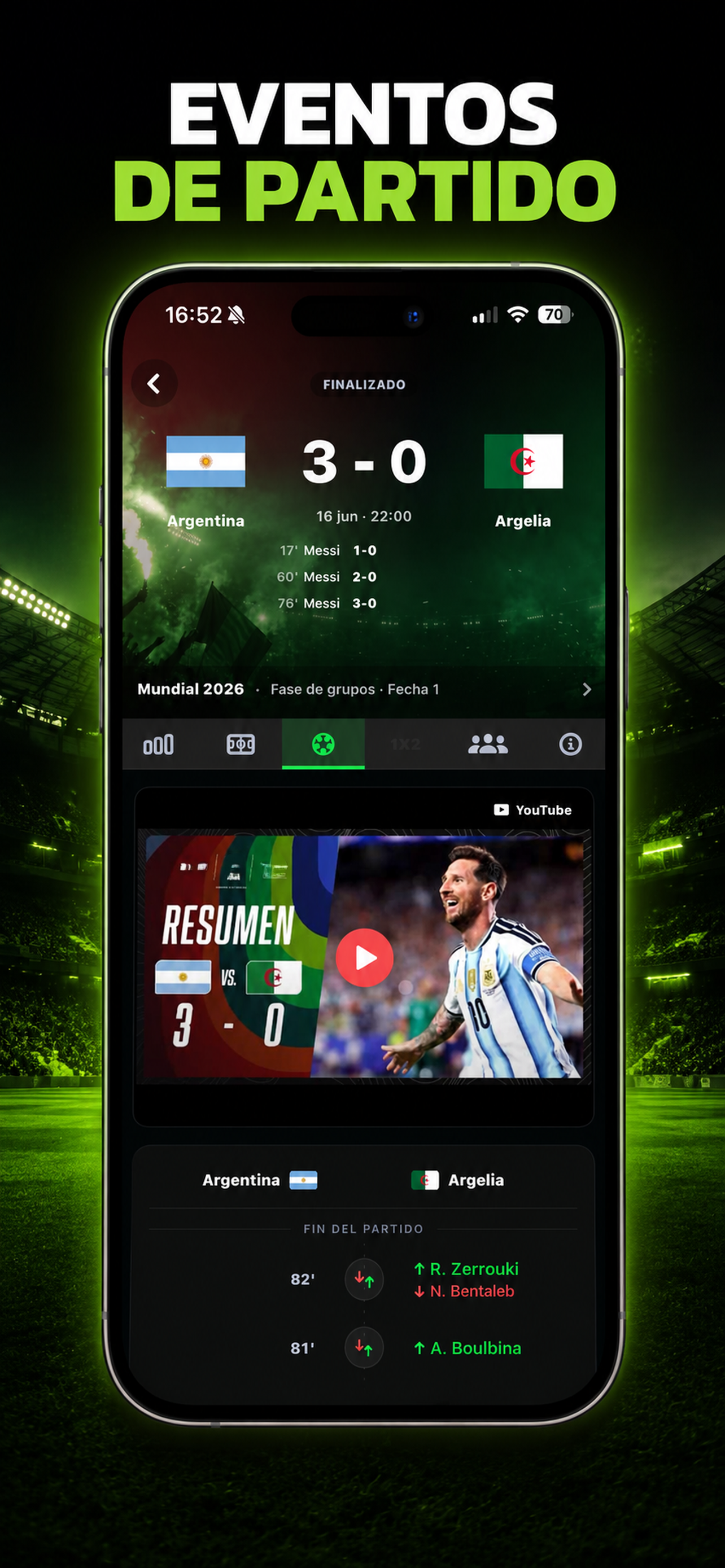 Potrero: Fútbol en Vivo screenshot 2