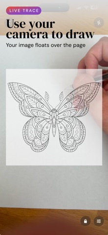 Trace Studio: Draw & Sketch iPhone screenshot