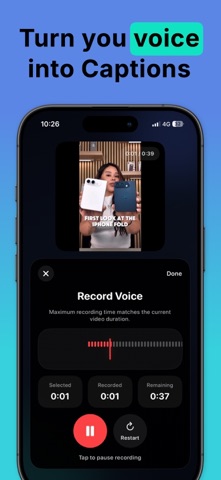 Easy Caption: Speech to Text Screenshot 4 of 8